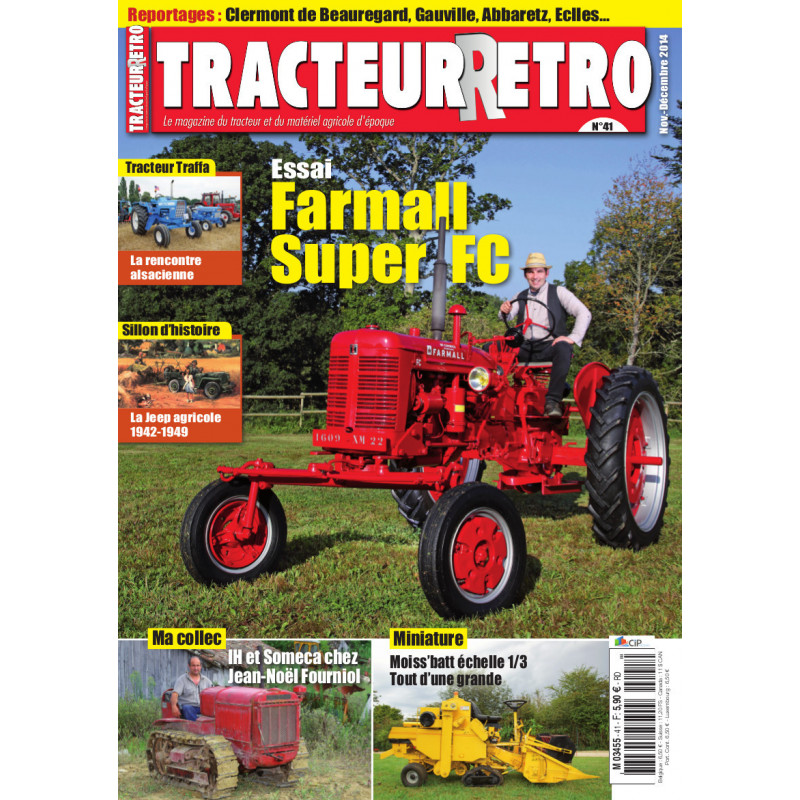 Tracteur Rétro n°41
