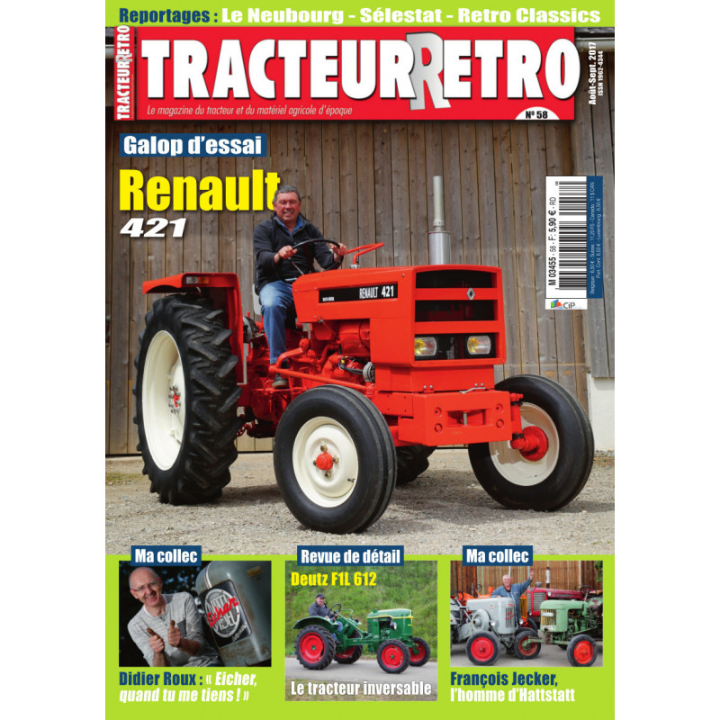 Tracteur Rétro n°58