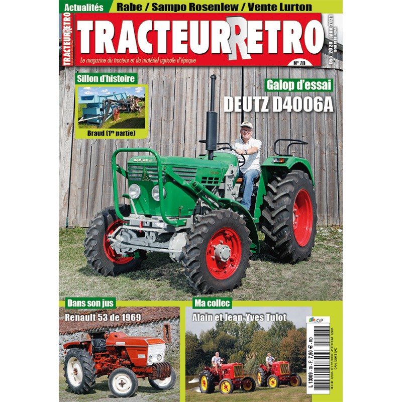 Tracteur Rétro