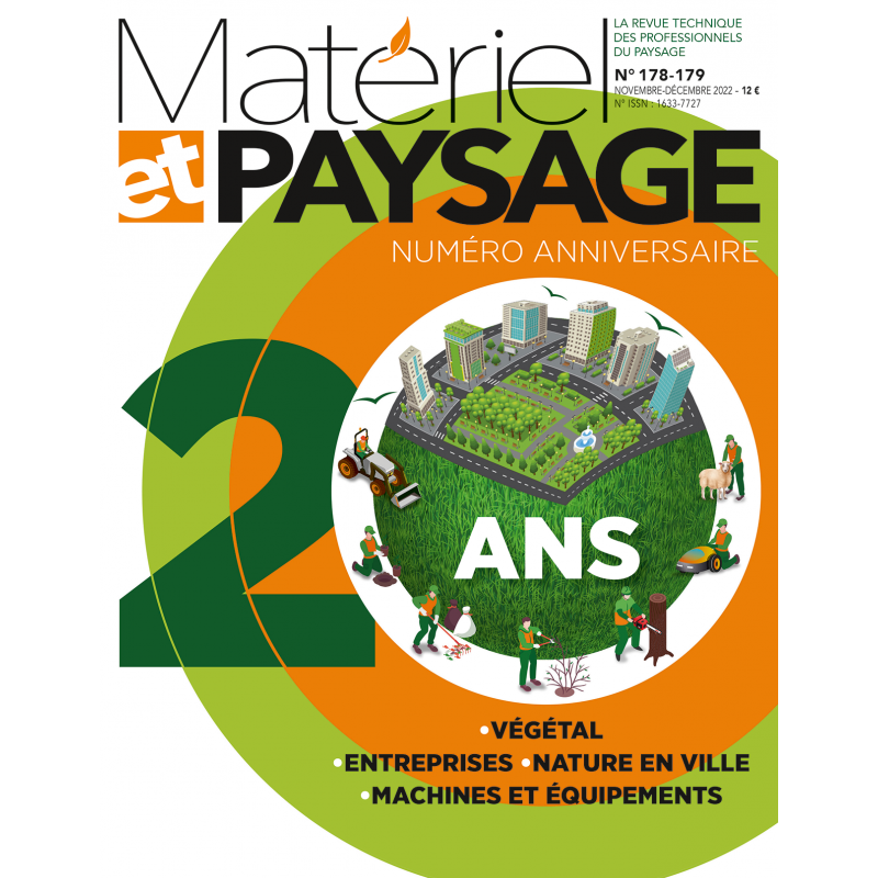 Matériel et Paysage N° des 20 ans !